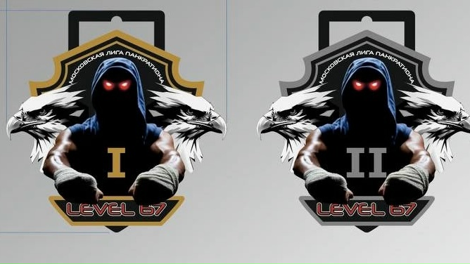 LEVEL 67 — наградная продукция турнира
