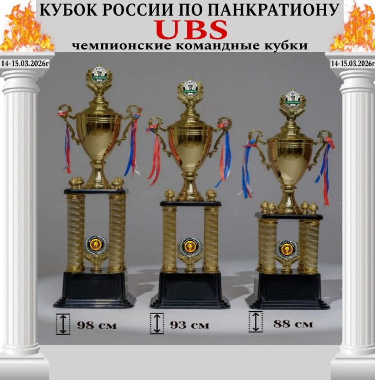 Чемпионские трофеи Кубка России по панкратиону
