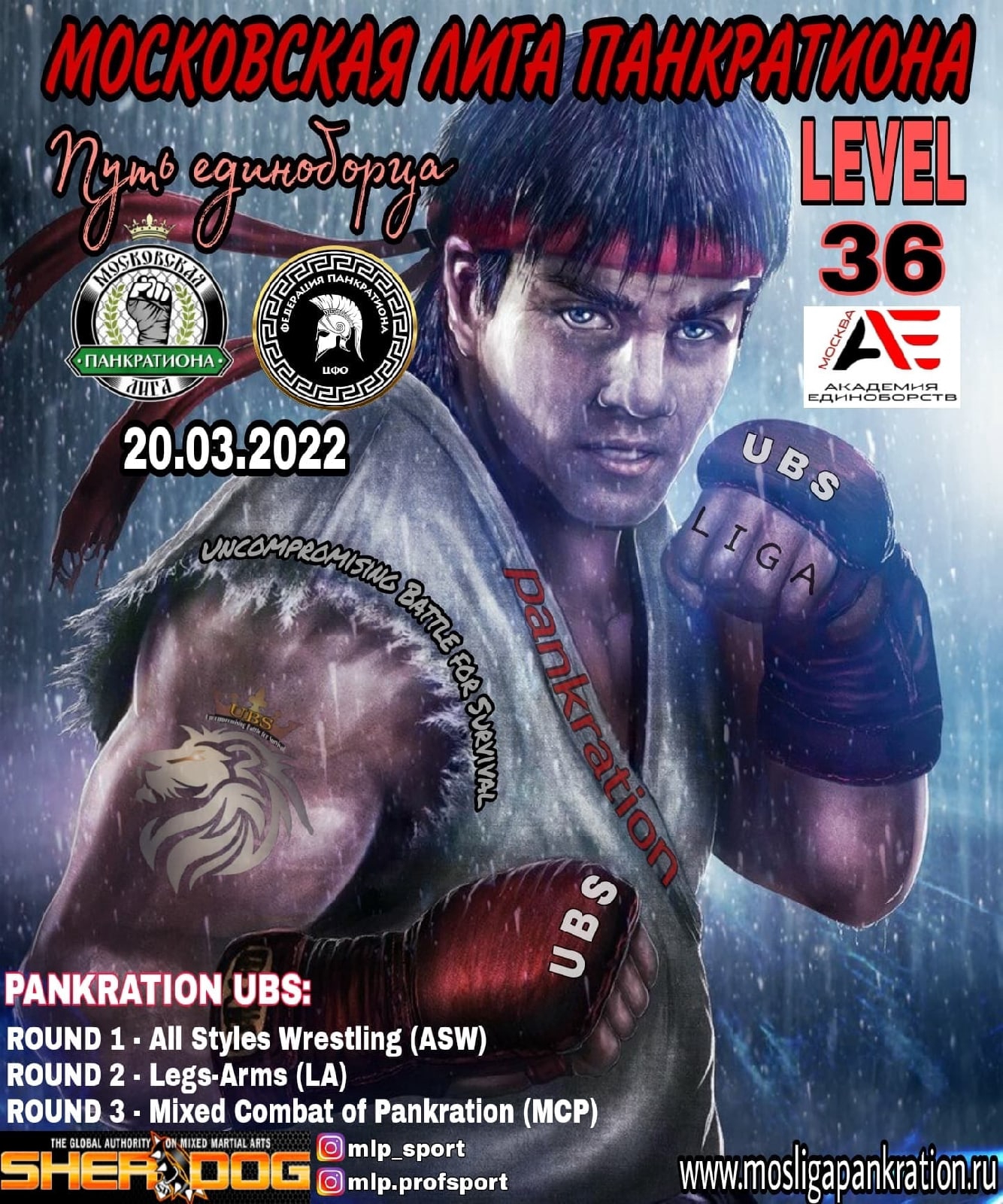 Афиша турнира LEVEL 36